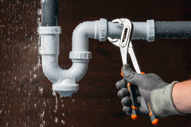 Professional Emergency Plumber technician working in Maple Rapids, MI
